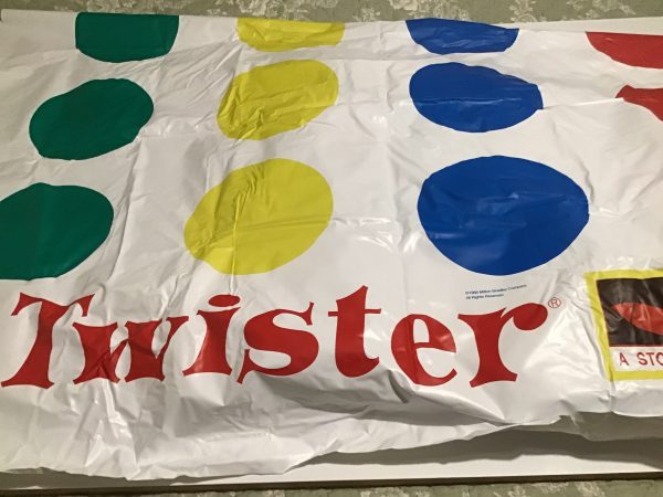 Tapis vinyle pour jeu Twister