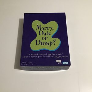 Jeu Marry, Date or Dump?